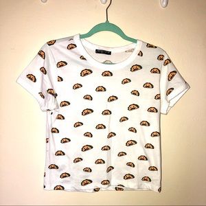 Taco Cropped Graphic Tee